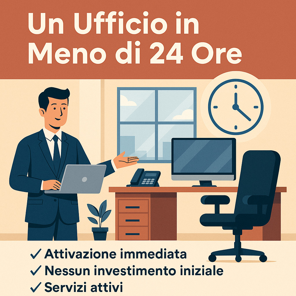 Un ufficio a Napoli in meno di 24 ore